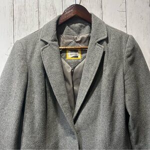 Vintage Ladies Wool Blend Tailored Fit Blazer Retro 1980s Sized 10-12